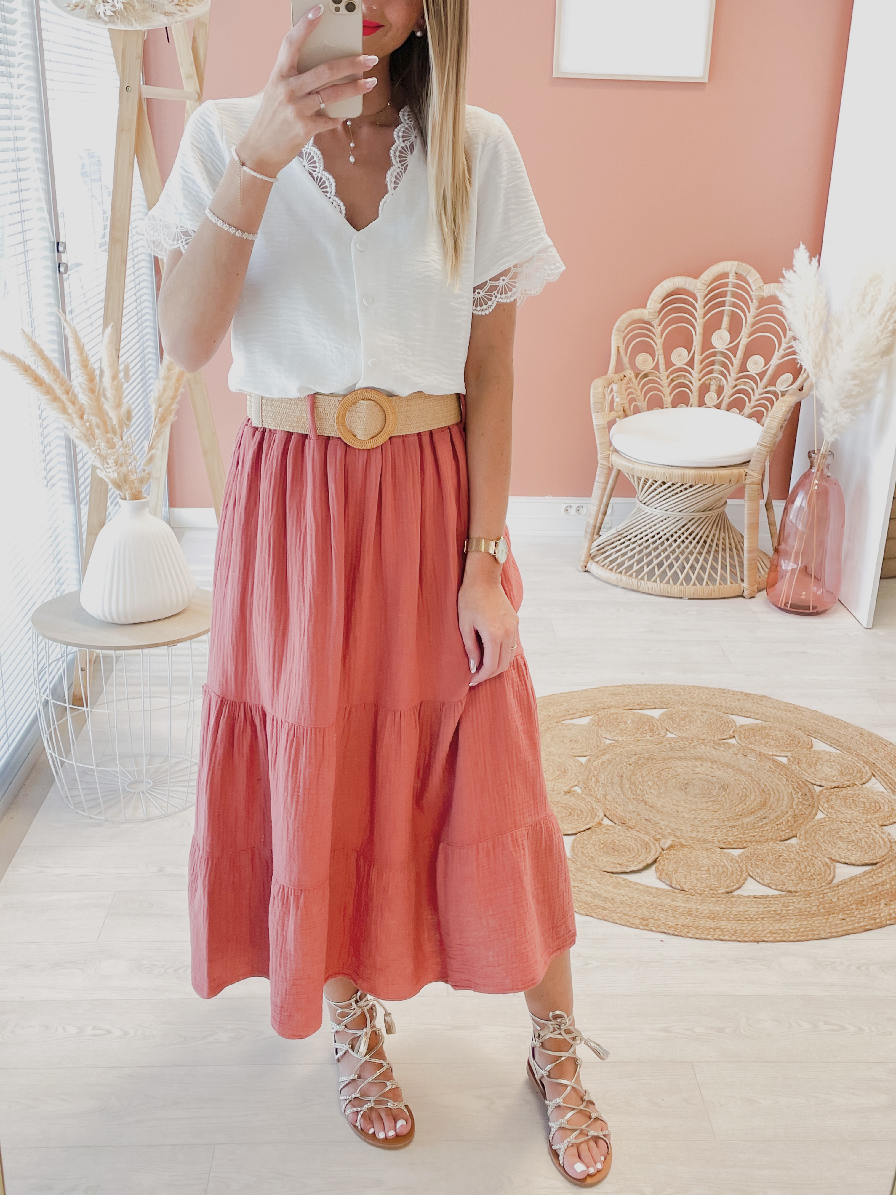 Jupe Stella gaze de Coton  &#9825; 