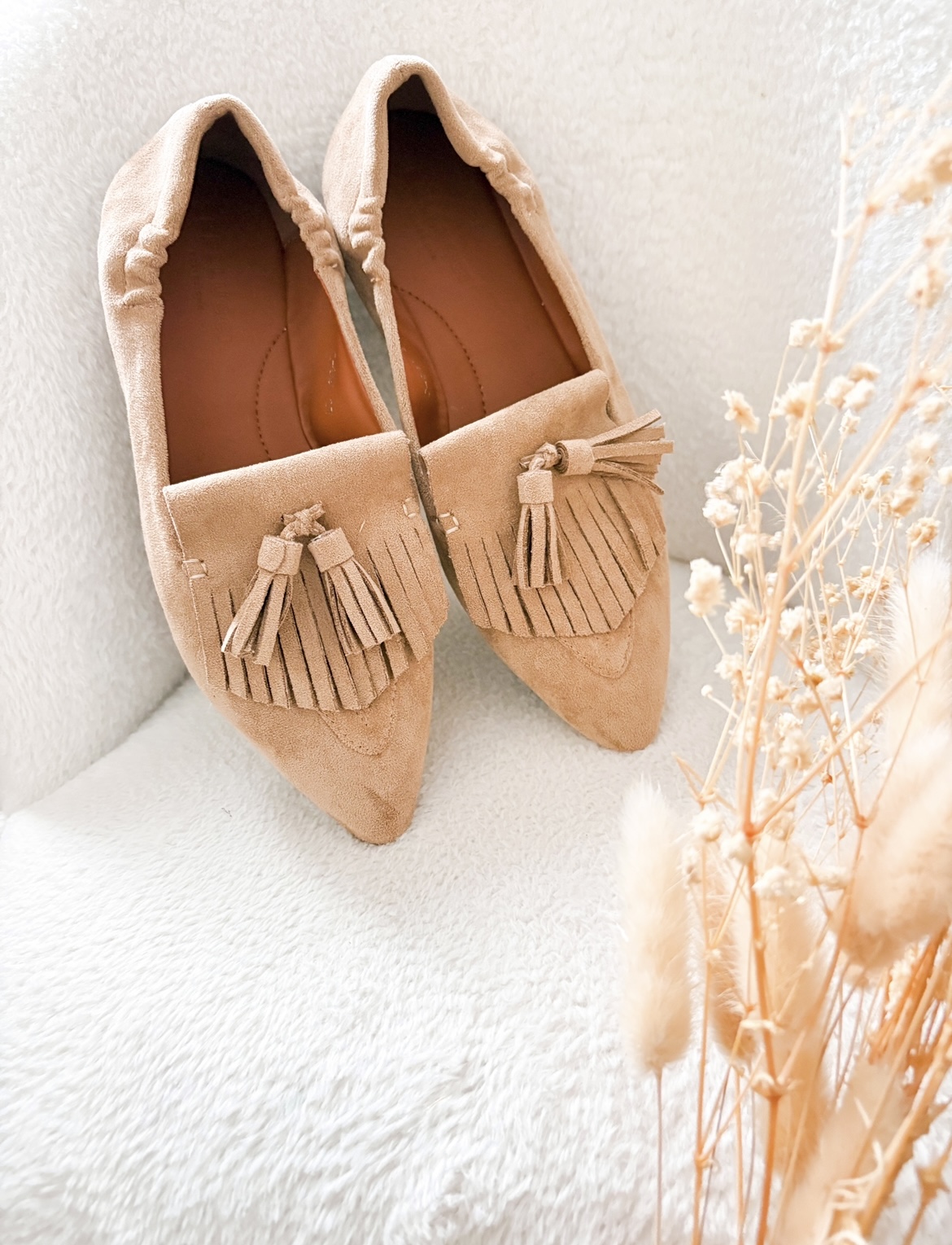 Mocassins Amore beige &#9825;