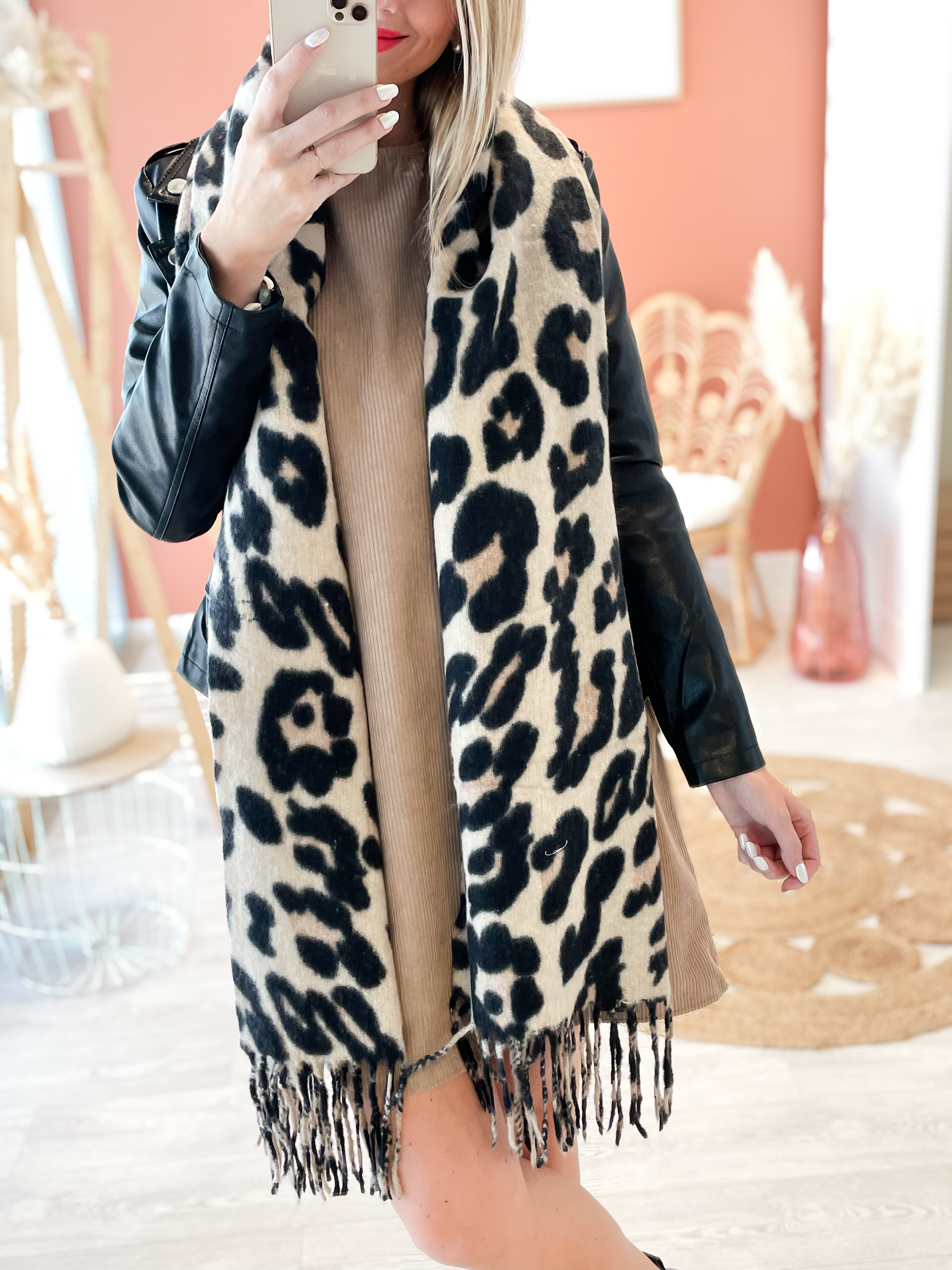 Écharpe Lou beige ♡ 