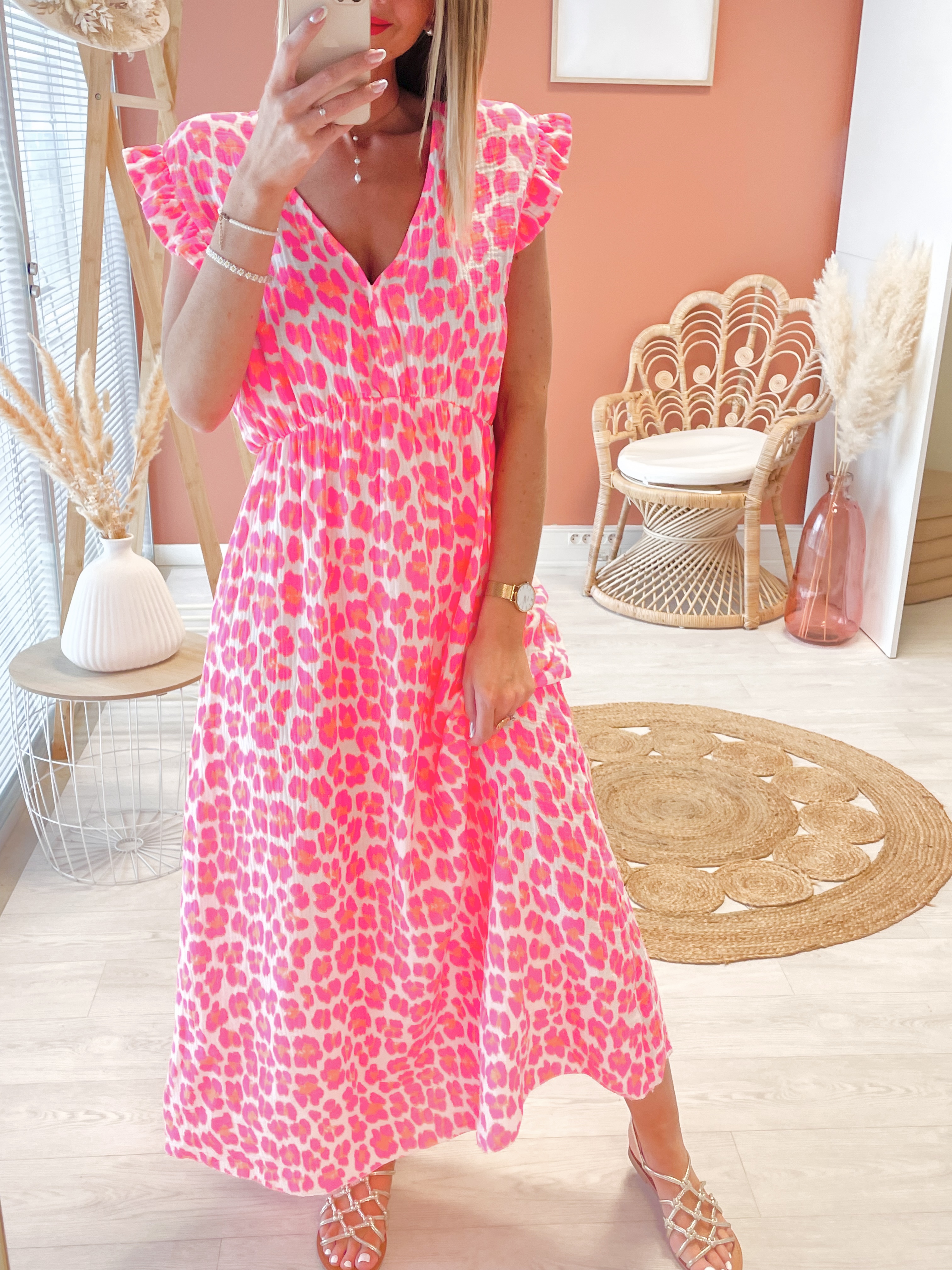 Robe Flashy gaze de Coton &#9825;