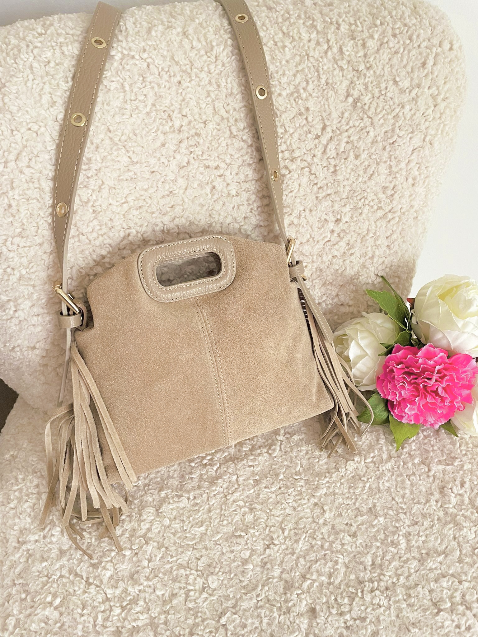 Sac Maja taupe &#9825; PRE COMMANDE 25/09