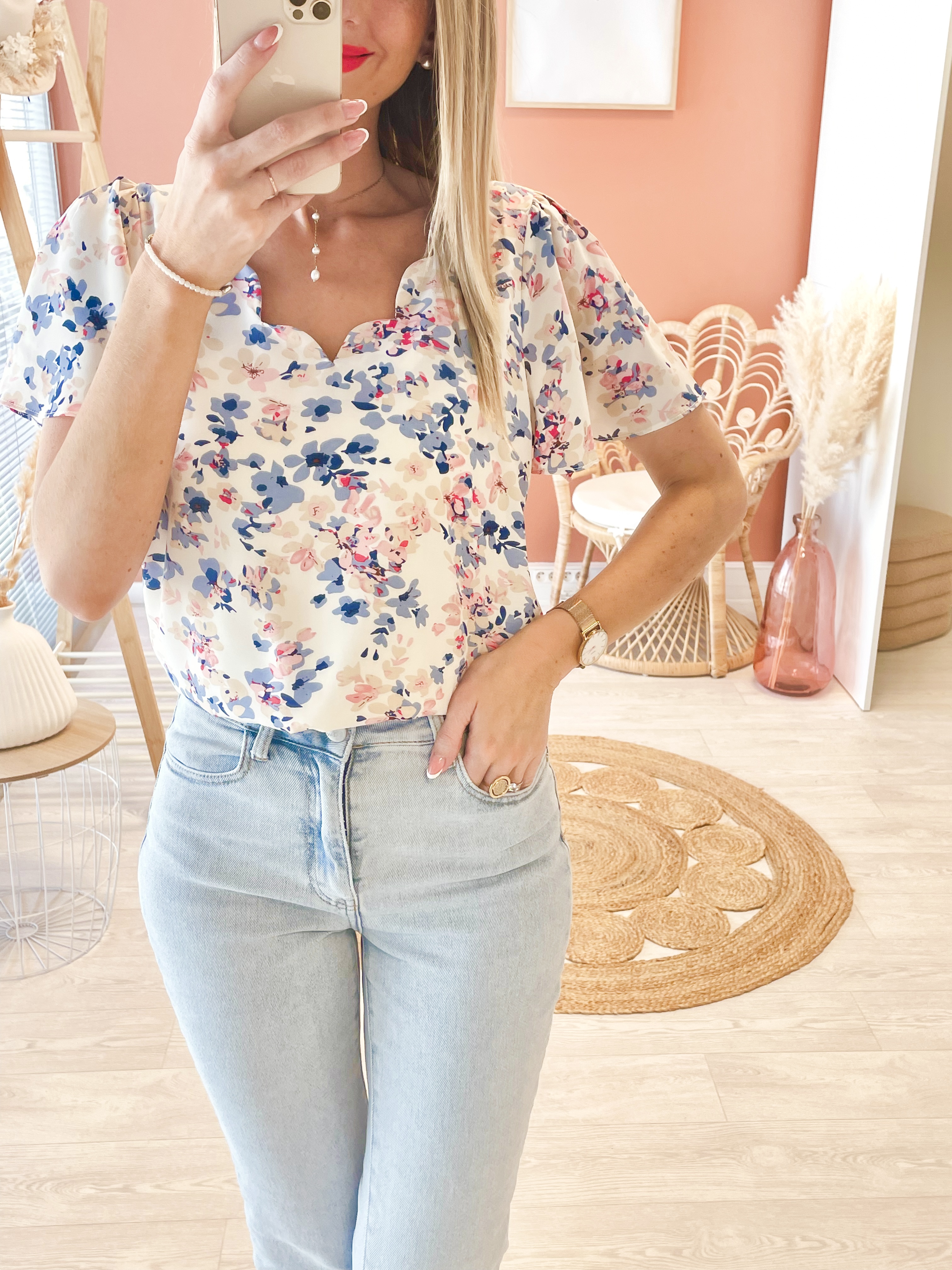 Top fluide Ambre &#9825;