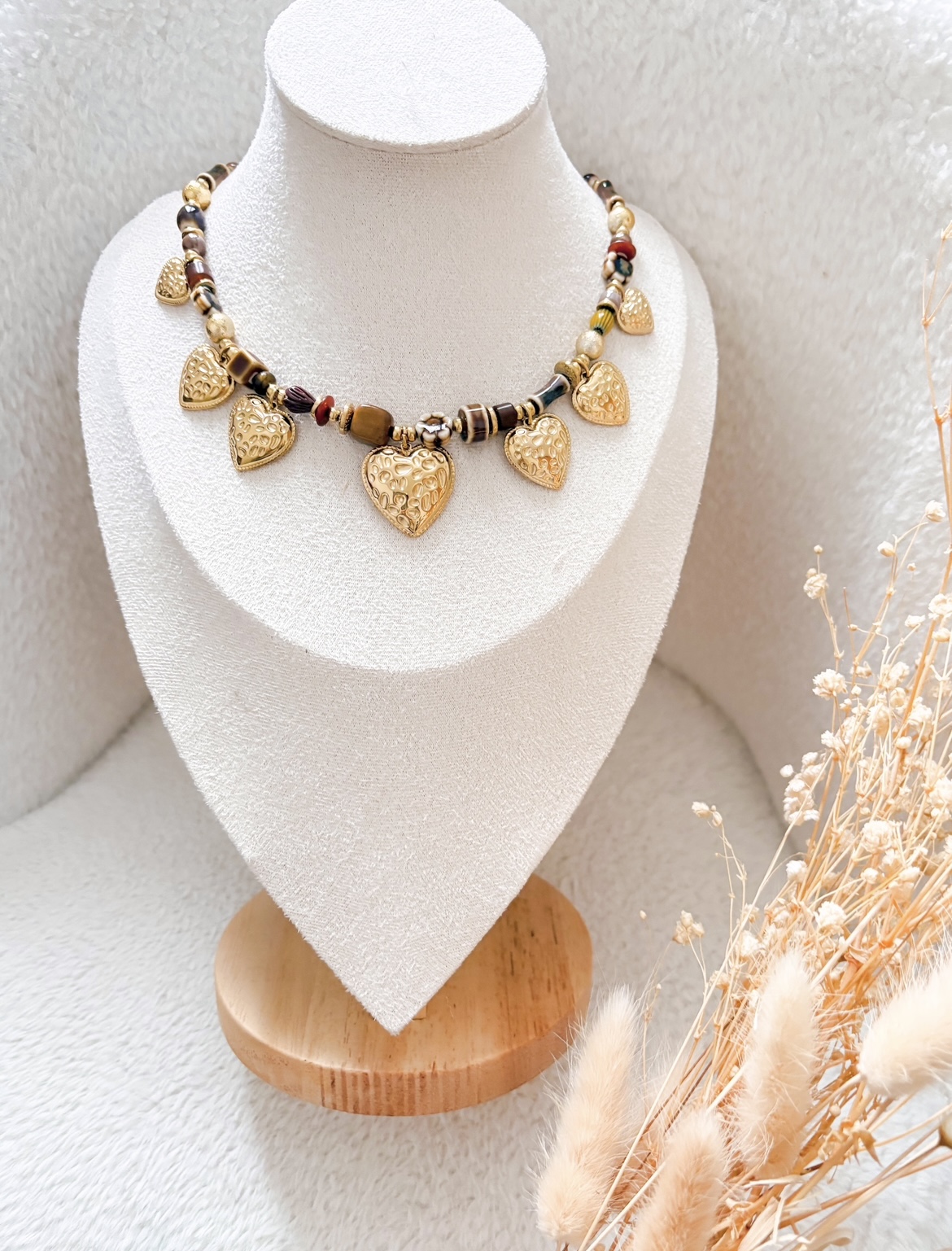 Collier Lova chocolat &#9825;