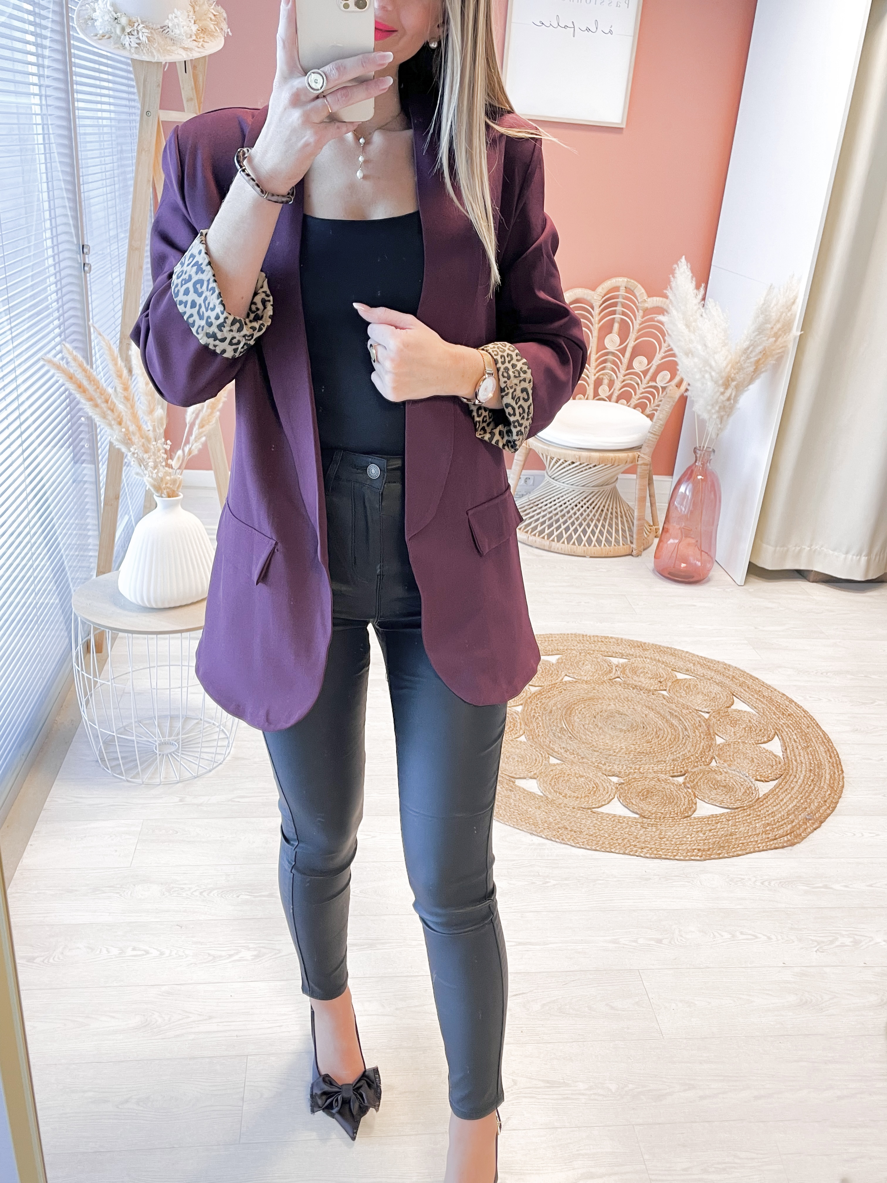 Blazer Leona Léopard  &#9825; 