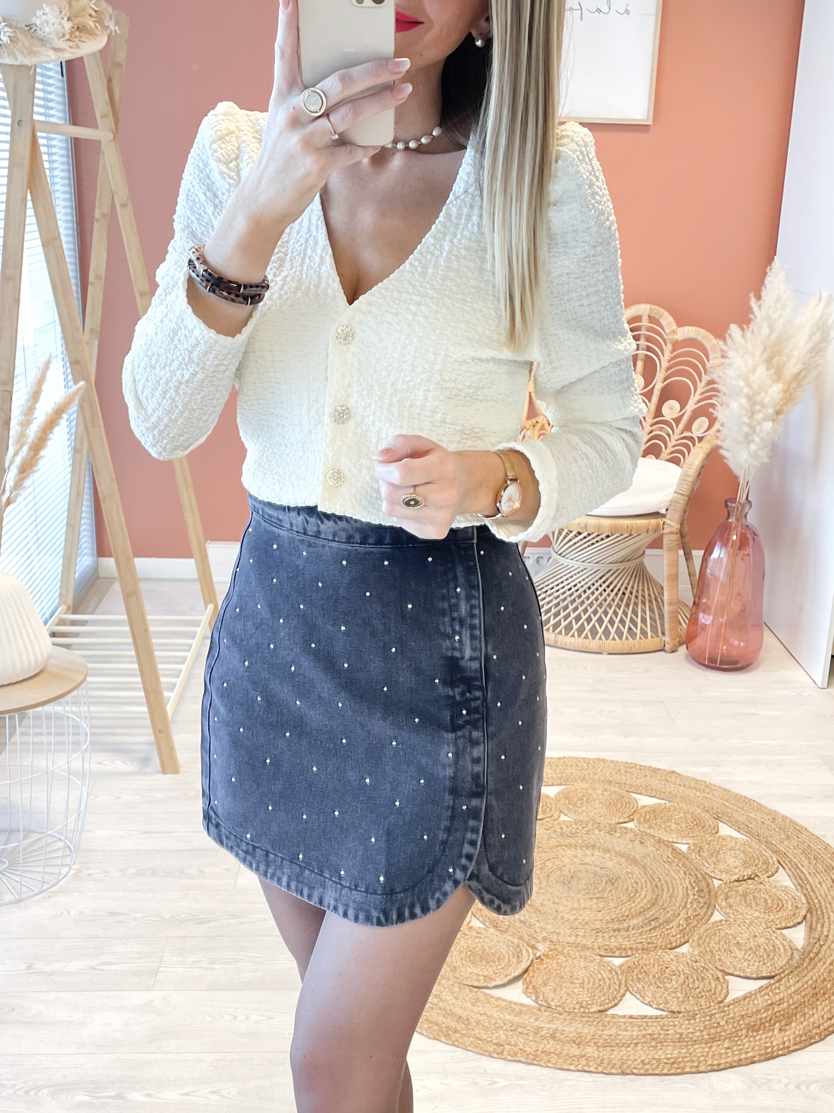 Top Vanie blanc &#9825;