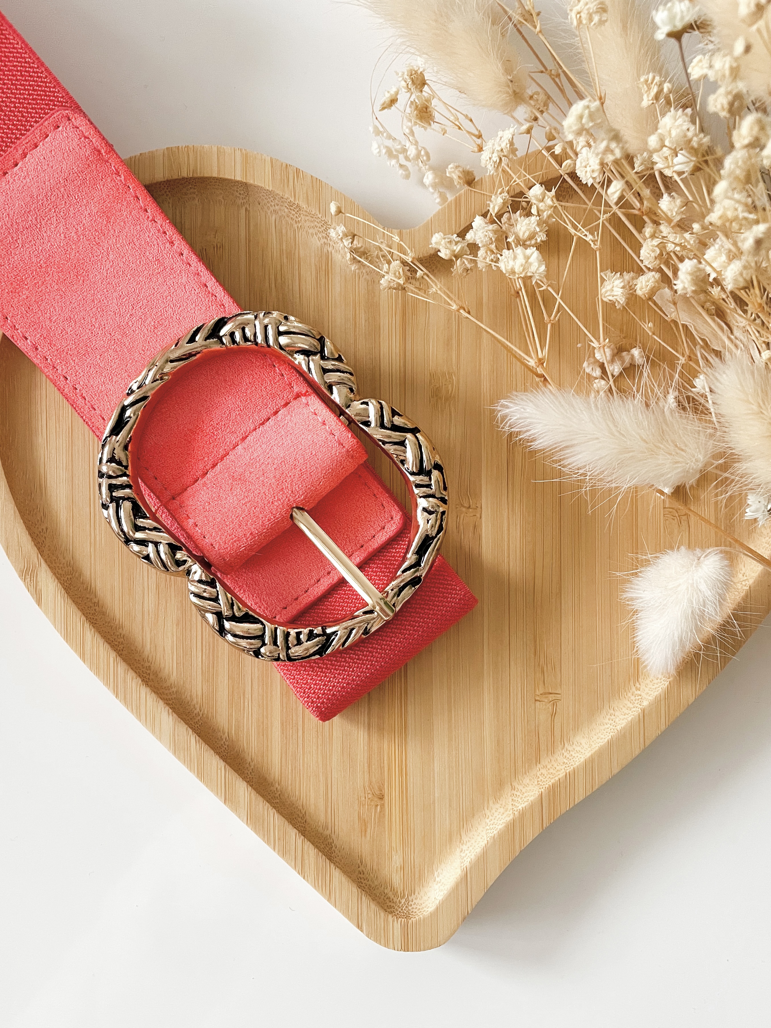 Ceinture Saula corail &#9825;