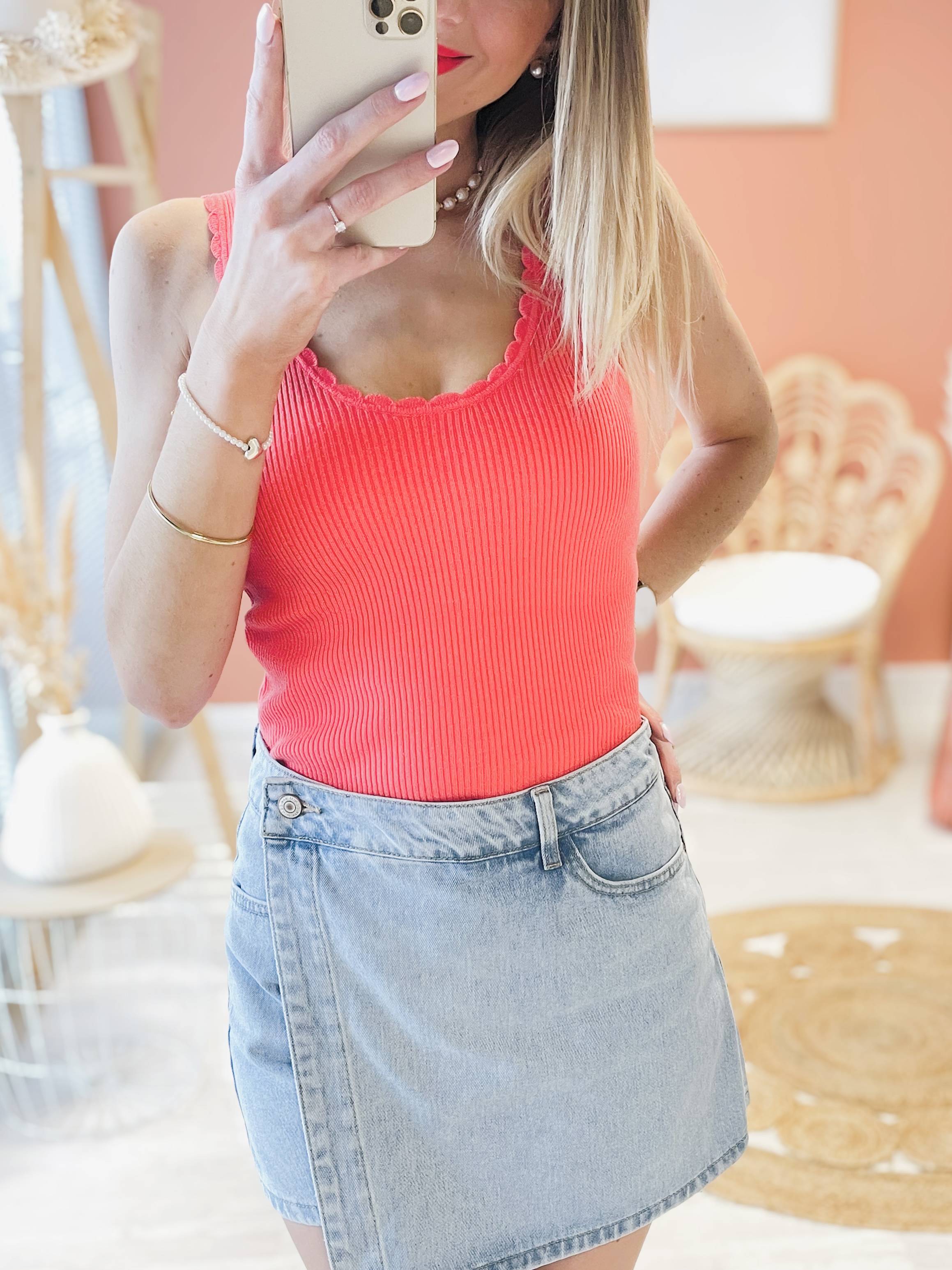 Top Louisy corail &#9825;
