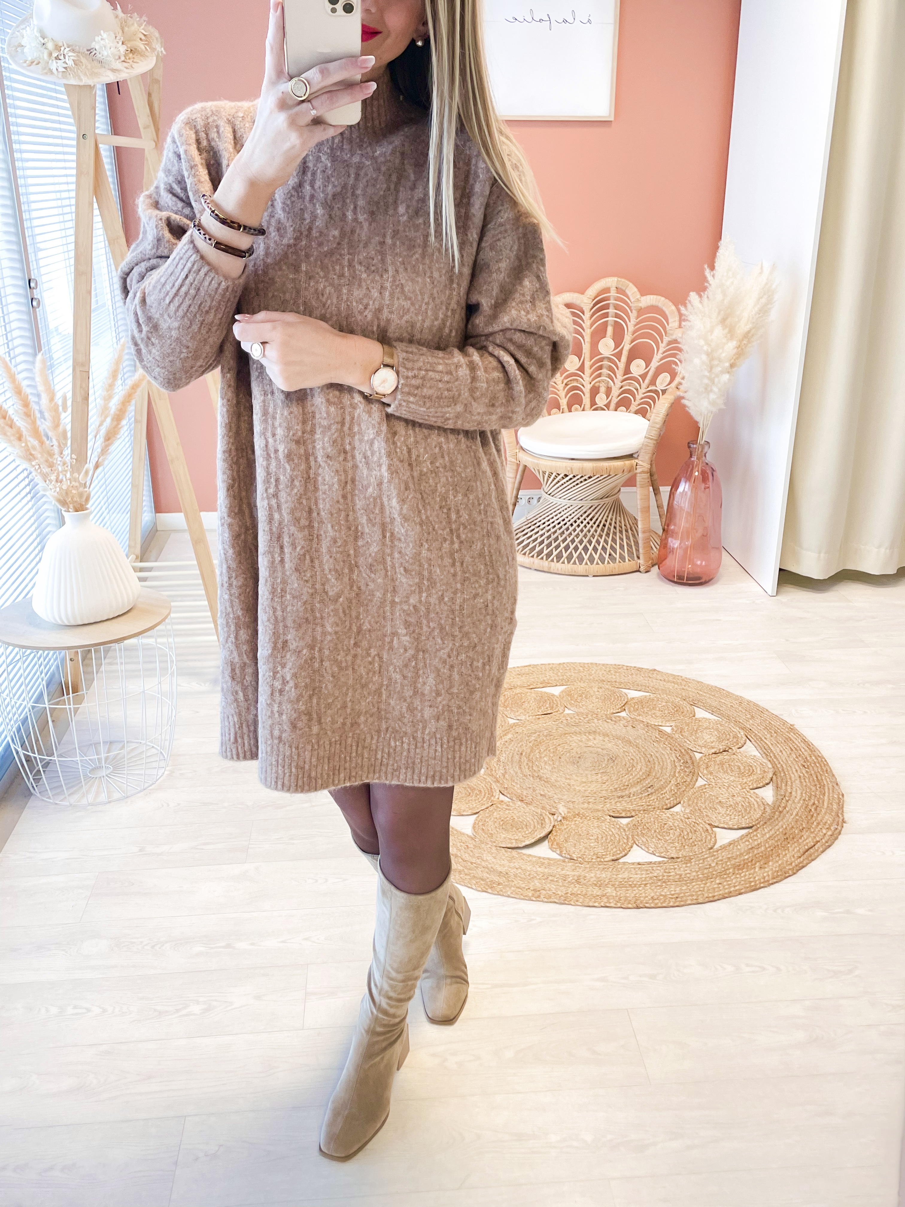 Robe pull Stella camel &#9825; 