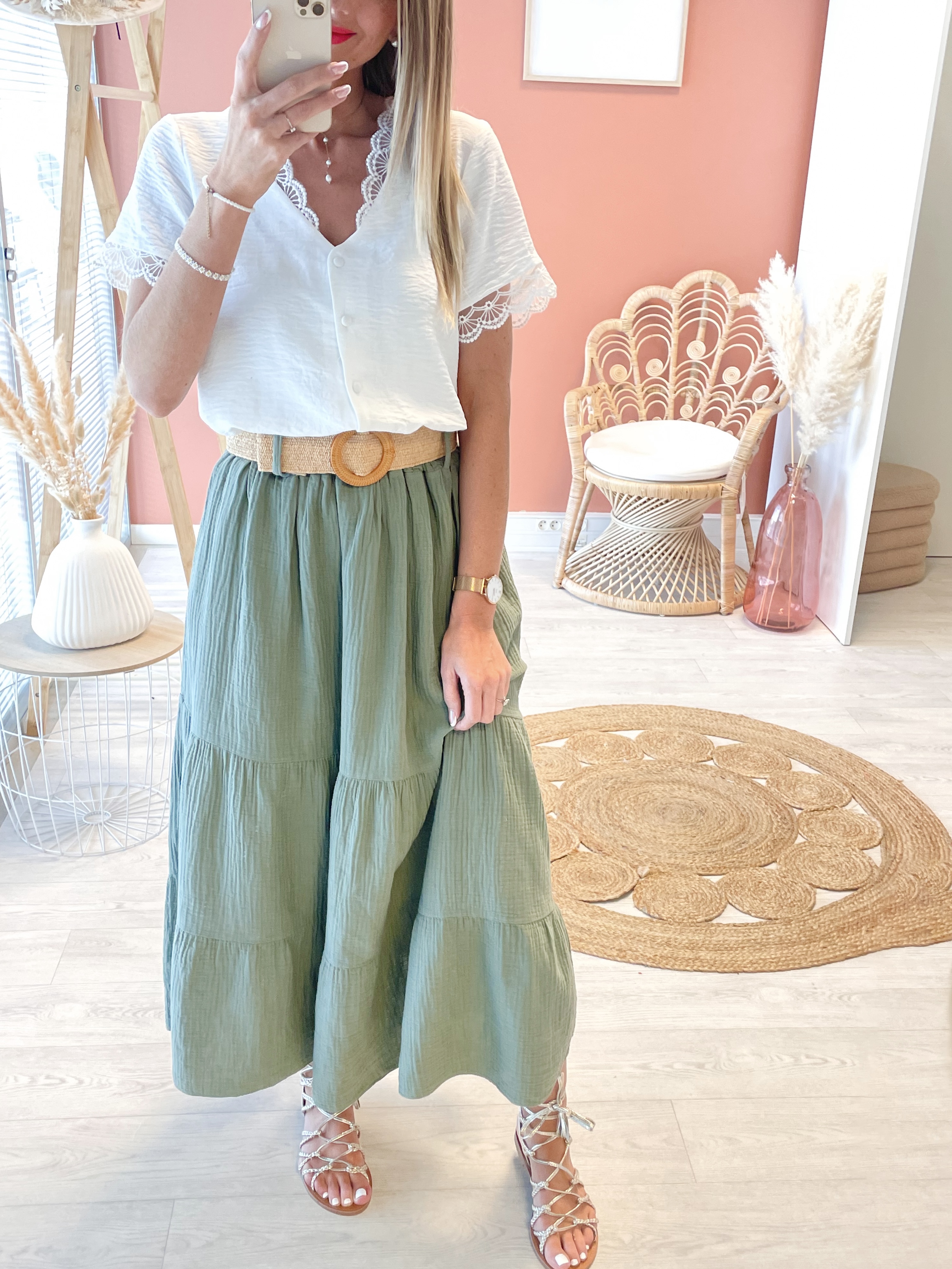 Jupe Stella gaze de Coton  &#9825; 